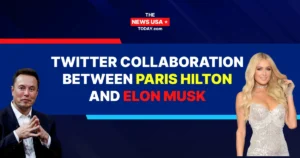 Twitter collaboration between Paris Hilton and Elon Musk